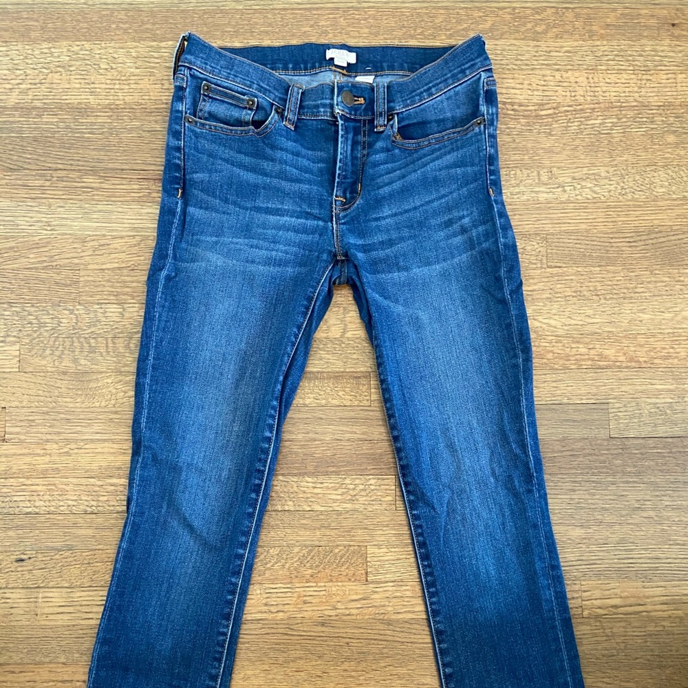 J. Crew blue jeans